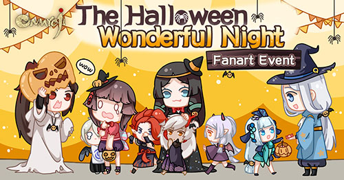 Onmyoji Halloween Wonderful Night Fanart Event